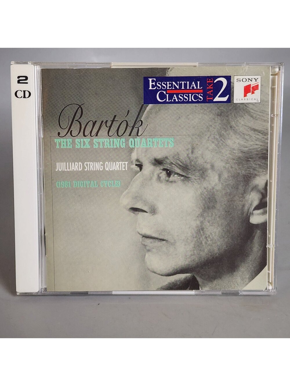 Bartók The Six String Quartets Juilliard String Quartet 2 CD Set Sony Classical